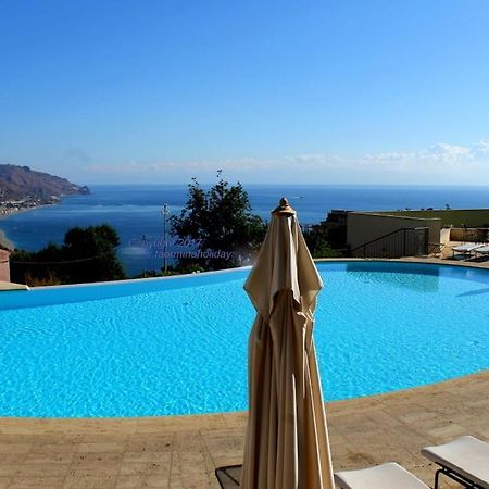 Taormina Bella Vista Apartment In Center With Pool By Taormina Holidays 외부 사진